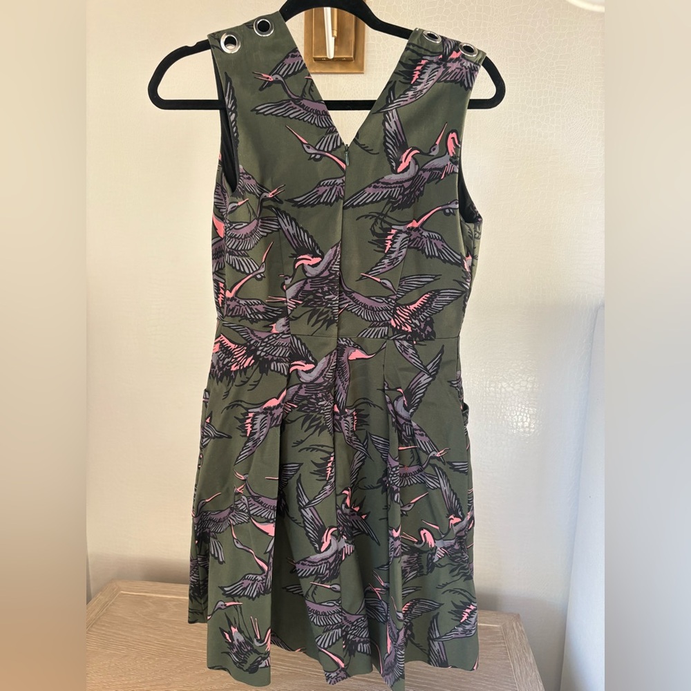 RACHEL Rachel Roy Olive Floral Mini Dress - Picture 3 of 6
